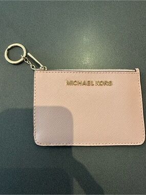 Michael Kors card holder wallet with keyring
